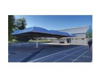 Abri parking Diamant / Calypso - modulable, toit aluminium anodisé, 1 à 4 modules_2