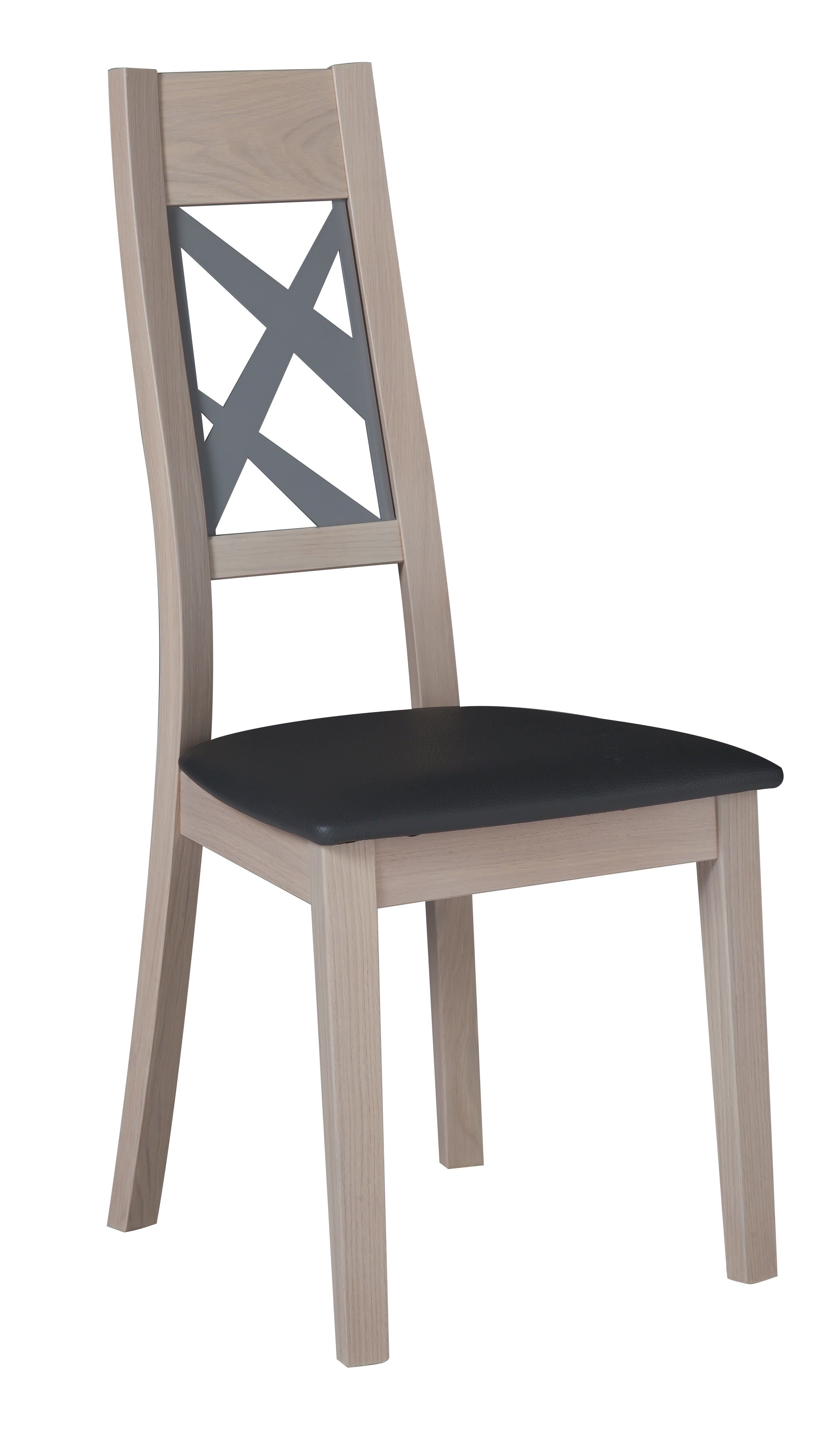 Chaise margaux en bois massif et metal_2