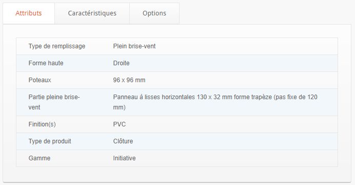 Clôture panneciere - maine clotures - type de remplissage : plein brise-vent - forme haute : droite_2