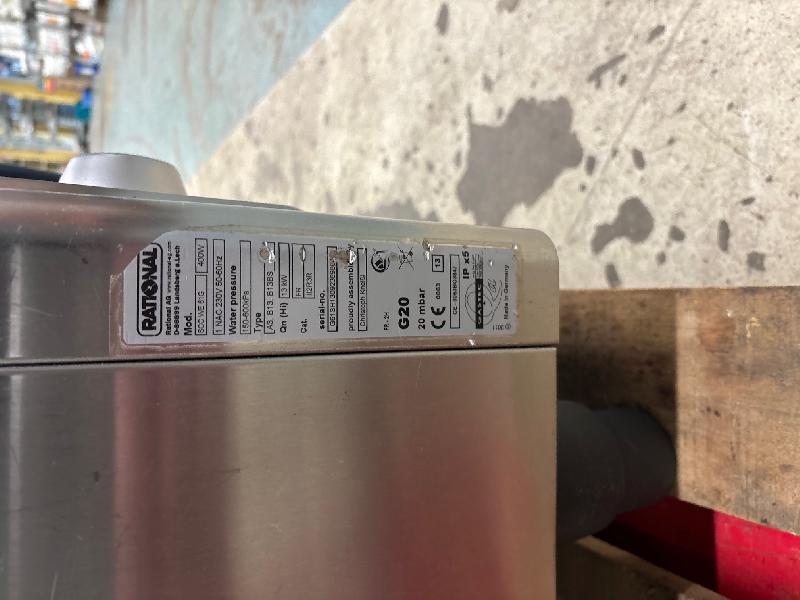 Four mixte à gaz - 6 niveaux GN1/1 - Rational SCC WE 61G d'occasion - 13 kW - Panneau tactile_2