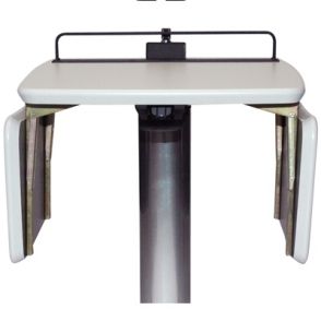 Laptop Folio Cart H Class - Chariot informatique médical réglable en hauteur - ErgonoFlex - 21 kg_2