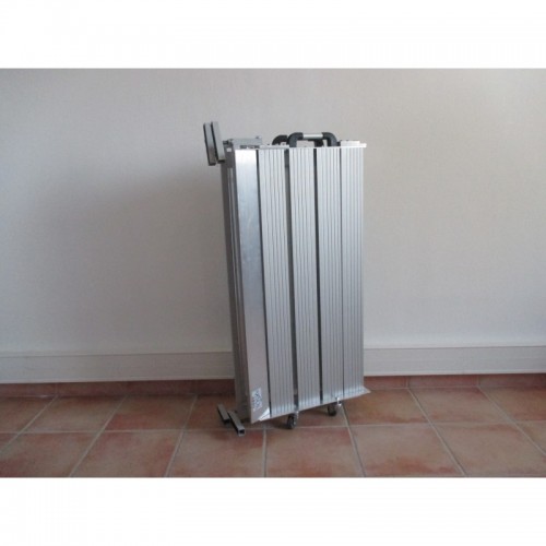 Plateforme aluminium pliante - Rampe d'accès pour trottoirs étroits - Hauteur réglable et charge 300 kg_2