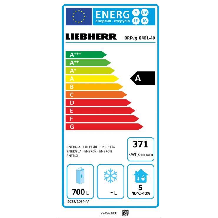 Armoire  pâtissière réfrigérée négative blanche - 700 L  - EN 600x400 | Liebherr - BFPvg8401 Performance_2