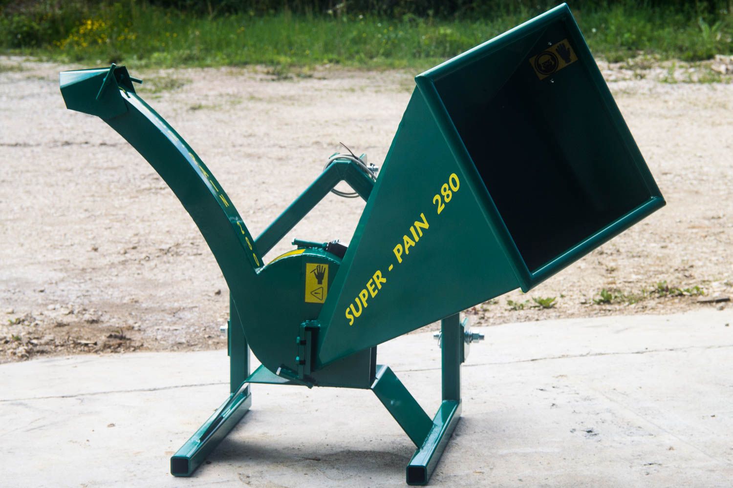 Broyeur de branches à couteaux sur tracteur - capacité 7 cm - SUPER-PAIN 280 | Fabrication française_0