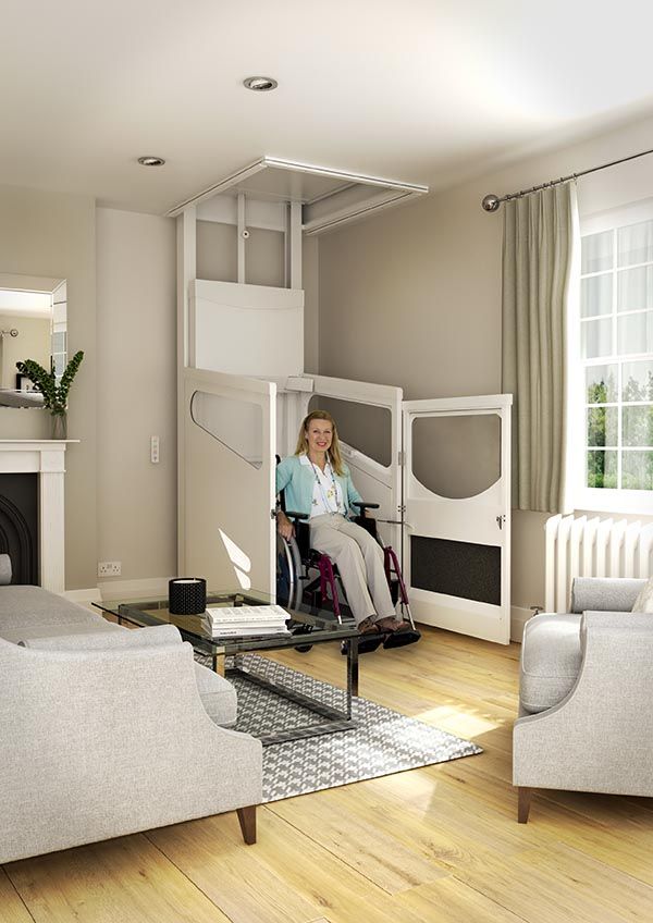 Élévateur domicile pour fauteuil roulant standard - Harmony S_2