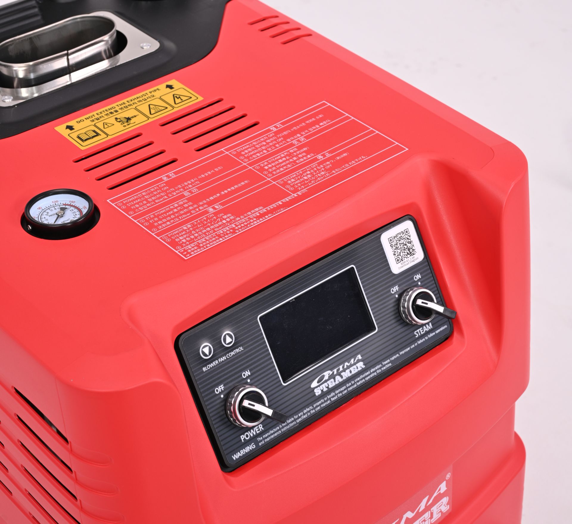 Générateur vapeur sèche et humide compact diesel - Optima Steamer XDm_1