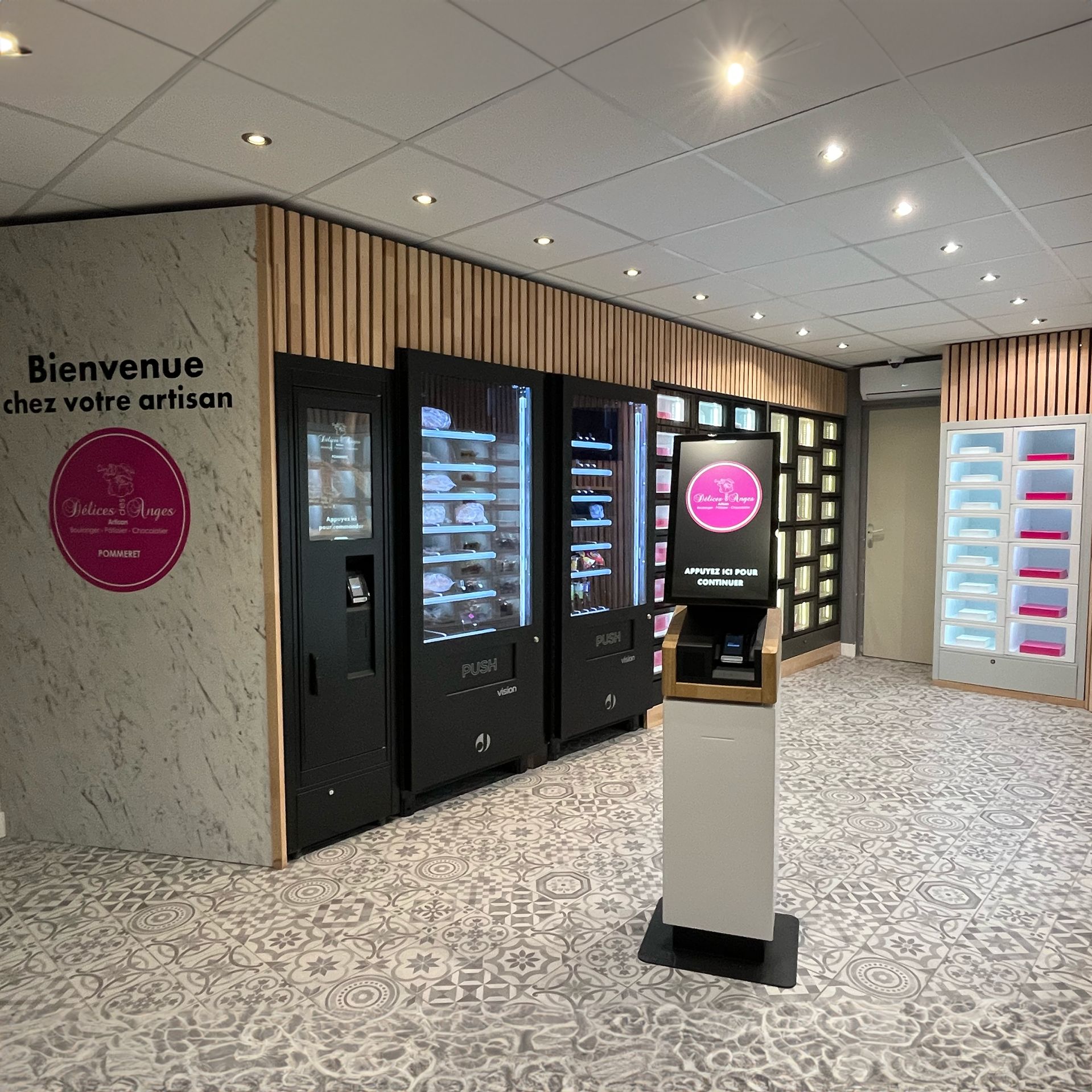 Magasin autonome - distributeurs automatiques et casiers connectés_2