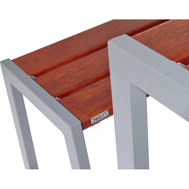 Table de pique-nique SILAOS acier et bois_2