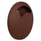 DISCO Cendrier mural - Matière recyclable - Fabrication française - Faible encombrement - Inox brossé_3