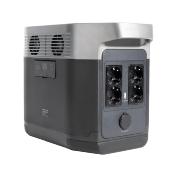 Kit station de charge portable 1800W - 1024Wh EcoFlow Delta avec 2 panneaux solaires pliables 220W, idéal pour autonomie électrique_2