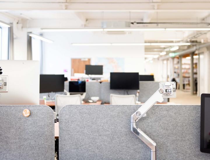 Panneau de séparation acoustique BUZZIDESK - Ref : 140x40_2