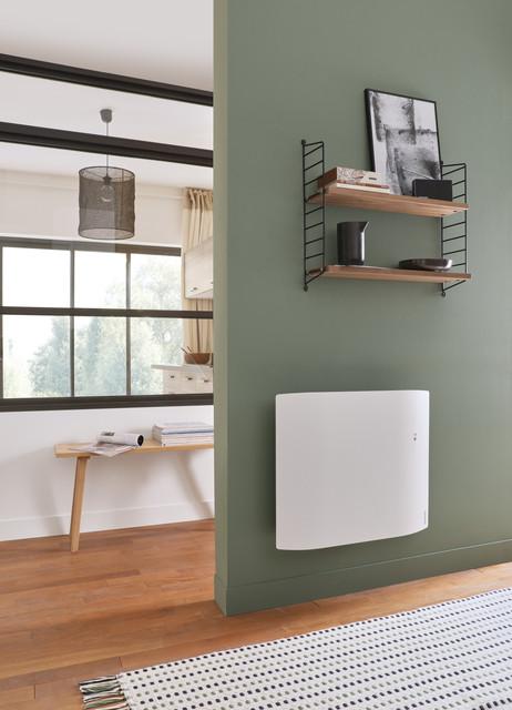 Radiateur connecté Divali horizontal 1000W blanc carat - Atlantic - 507609_2