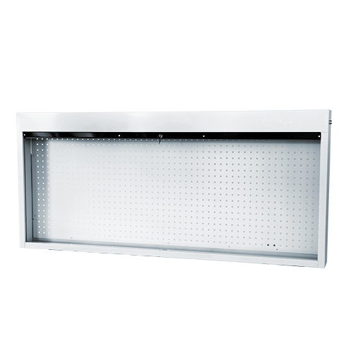 Armoire à rideaux - Panneau perforé pour outils - Serrure intégrée - Dimensions multiples disponibles_2