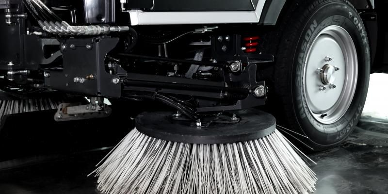 CityCat VS20 - Balayeuse compacte de voirie 3,5 t - Bucher Municipal - Cuve 2 m³ et maniabilité exceptionnelle_2