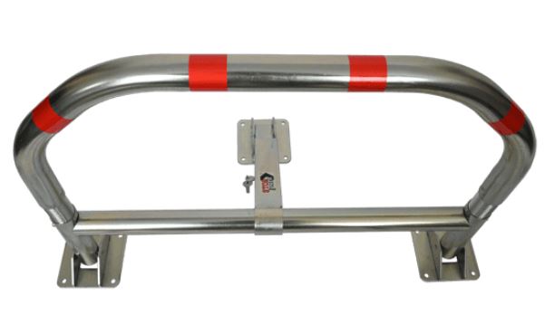 Barrière de protection de parking rabattable - SPM 300 PRO FLEXY - élégante, robuste avec amortisseurs intégrés_2