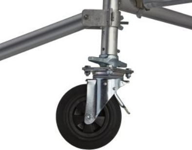 Échafaudage roulant aluminium Neolium 250 Line - Comabi SNC - hauteur de travail maximale 14 m, structure en aluminium soudé_2