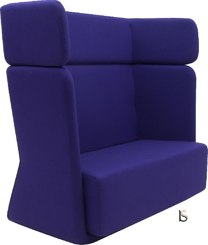 Canapé Softline Basket- 2 places - Feld Mauve 581, Haut_2