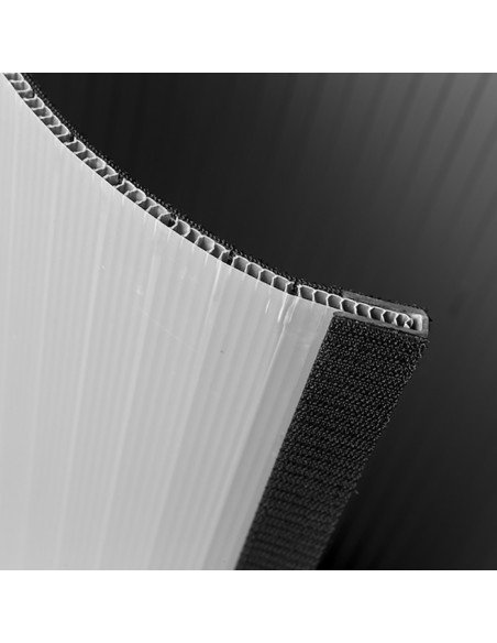 Comptoir d'accueil Lite - POPC Lite avec tablette en bois et impression HD_2