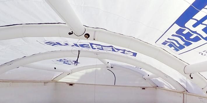 Abri de chantier AirCaptif fabriqué en France