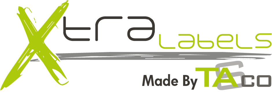 Étiquettes vierges en rouleau - Papier doré satiné - Adhésif permanent - Compatible laser - LPE023_2
