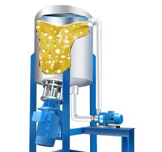 Mélangeur désintégrateur puissant pour matières solides volumineuses, caoutchoucs, polymères ou produits agroalimentaires - Capacité 1000 à 40000 L - Silverson 2500_2