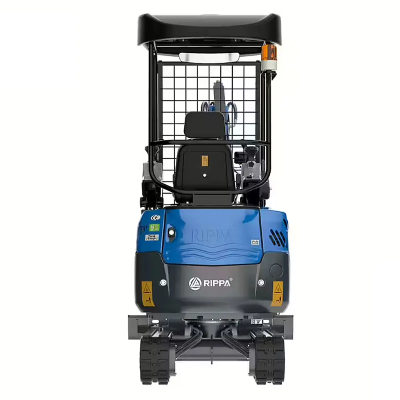 Mini pelle 1500 kg neuve Canopy Rippa R15-5 avec godets_2