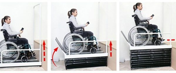 Plateforme élévatrice mobile Liftboy 1 - Hauteur max 60 cm - Charge 180 kg - Fonctionnement silencieux_2