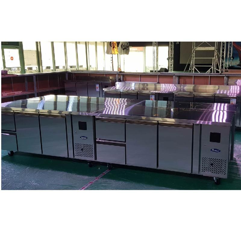 Table réfrigérée positive GN1/1 avec tiroirs P.700 2 portes 340L Atosa_2
