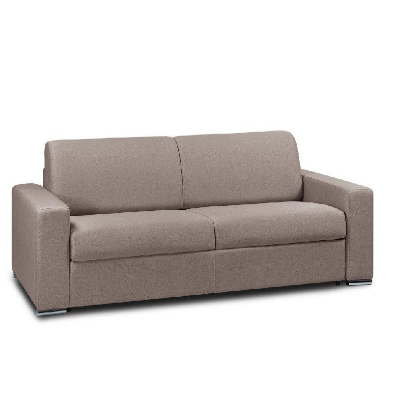 Canapé-lit 4 places Dreamer convertible express - Matelas Queen Size 160x197x16 cm - Revêtement tissu Neo taupe sand_2