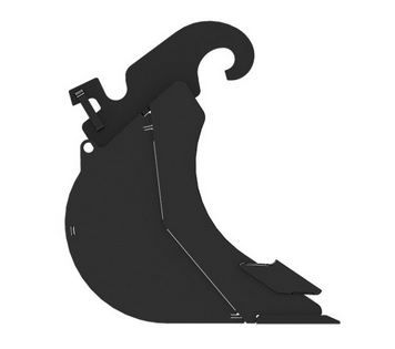 Godet d'excavation-mini-pelle - caterpillar finance france - 300 mm (12 in) - poids 39 kg_2