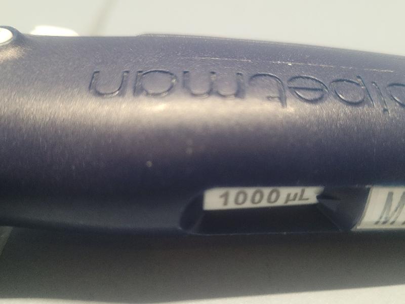 Pipette de laboratoire GILSON PIPETMAN L Fixed 1000µl_2