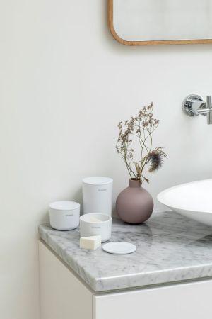 Pots de stockage Brabantia ReNew - Lot de 3 - Blanc - pour épingles à cheveux, boucles d'oreilles, cotons-tiges et plus_2