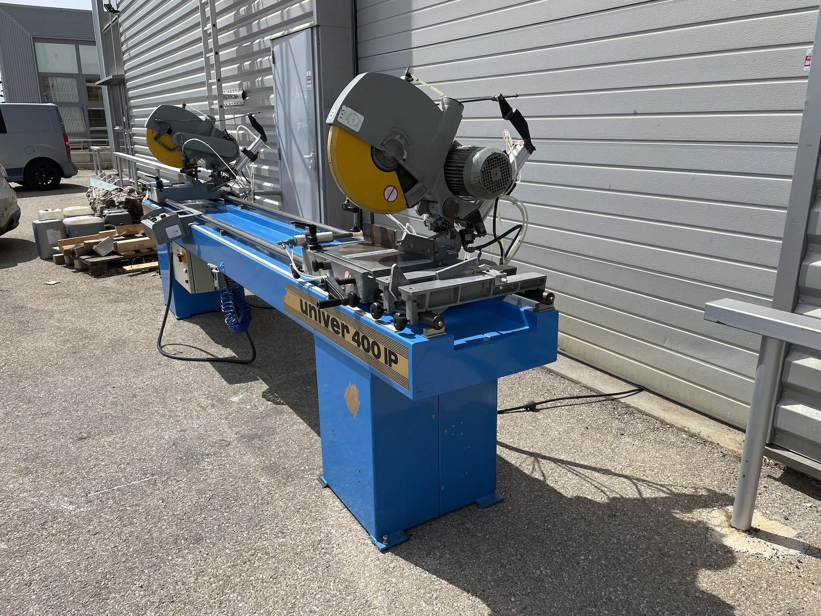 Tronçonneuse pendulaire à double tête manuelle - Occasion - marque PERTICI type UNIVER 400 IP_2