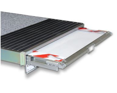 Rampe encastrable Urbaccedetapis - Handinorme - 900 mm avec tapis intégré et escamotable_2