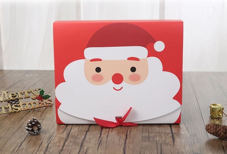 Boîtes de cadeaux de Noël - OEM - Boîte en papier écologique personnalisable_2