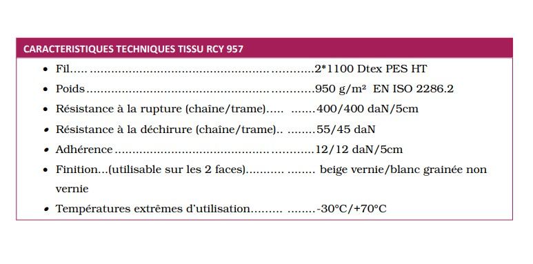 Citerne souple pour l'eau potable - RCY - poids 950 g/m² - capacité de 0,5 à 120 m³_2