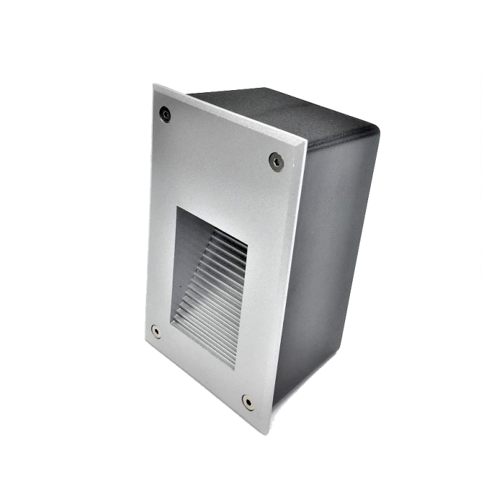 Éclairage mural extérieur encastrable LED vertical - robuste et architectural - WARREN 2 - IP65 IK10 - 112 lm_2