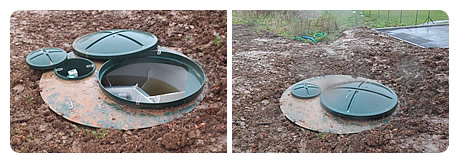 Micro-station d'épuration Aquatec AT 8 à 21 EH - économique, compacte et monobloc_2