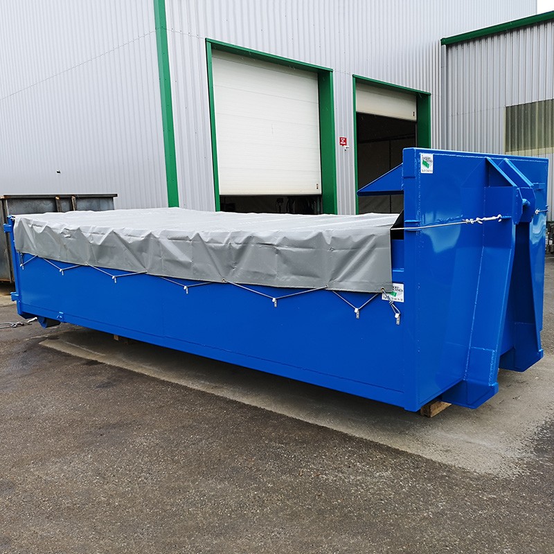 Benne TP monocoque calorifugée - Transport d'enrobés - Isolation laine de roche 60mm_2