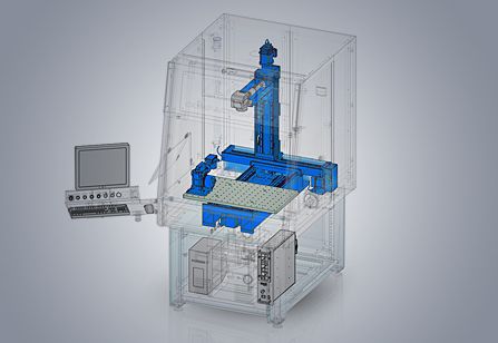 Compactmark G8 - Marquage laser - Lasit - Hauteur 2420 mm - Structure acier soudé et marquage cylindrique_2