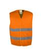 Gilet haute visibilité en polyester - Fermeture auto-agrippante - Coloris orange - Normes EN ISO 13688 et EN ISO 20471_2