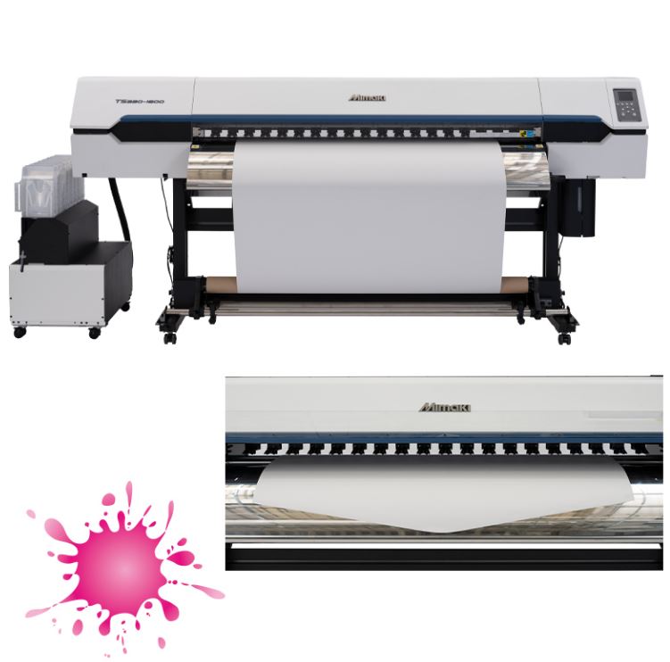 Imprimante grand format à jet d'encre à sublimation thermique - Mimaki TS330-1600 - 1610 mm - 135 m²/heure - 8 couleurs_2
