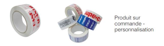 Adhésif avec impression - Identification des produits fragiles - Bande de garantie_2