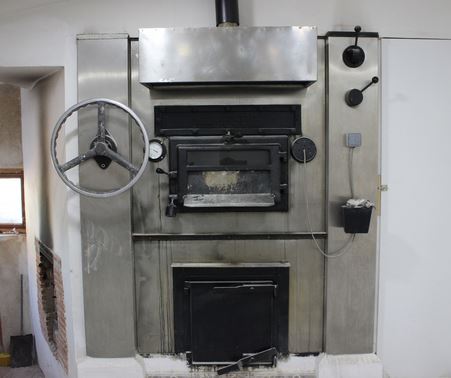 Four à bois à sole tournante Minirotor - 2,7m2 - robuste, isolation thermique, boulangerie, pâtisserie, traiteur_2