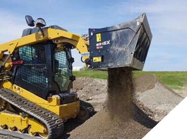 Godet cribleur légère et compacte, idéale pour la sélection des matériaux issus de démolitions et de fouilles - Simex VS 1500_2