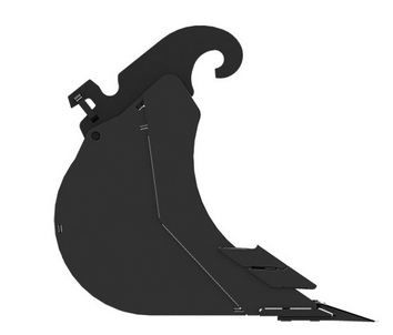 Godet d'excavation-mini-pelle - caterpillar finance france - 700 mm (28 in) - poids 51 kg_2