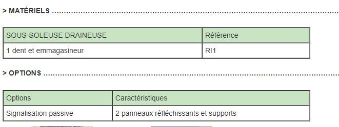 Nettoyeur de drain agricole - sirot - signalisation passive 2 panneaux réfléchissants et supports_2