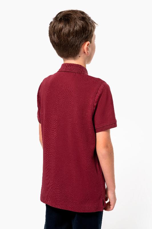 Polo manches courtes bio enfant - 100% coton biologique - Réf: K2029 - Kariban - Plusieurs tailles et couleurs_2
