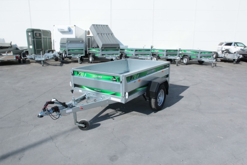 Remorque étanche DAXARA 218F - Plancher bois, fabrication française pour bricolage, transport et vacances_2