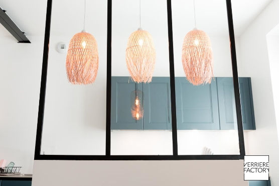 Verrière d'atelier en acier sur mesure - modèles classique, loft, artiste ou bistrot_2